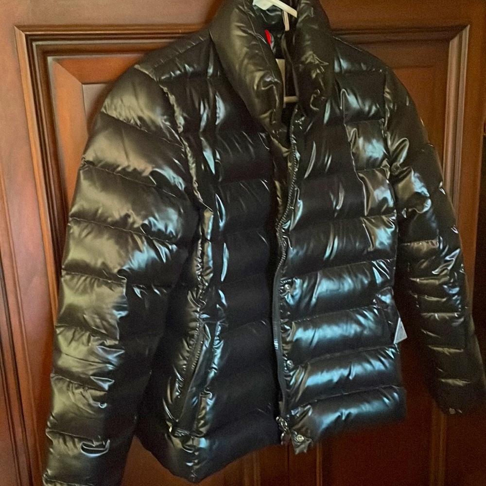 Beautiful barely worn Moncler black puffer coat